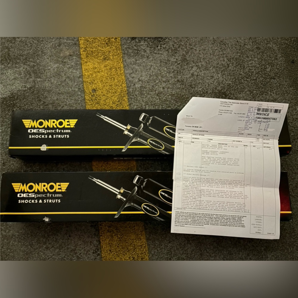 5609 ST Monroe OESpectrum struts / shocks